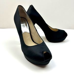 MICHAEL Michael Kors Nadia Platform Peep Toe Heels, 8